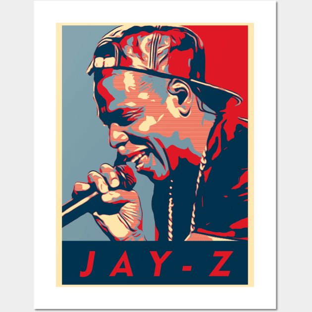 Jay-Z Wall Art by Girladies Artshop